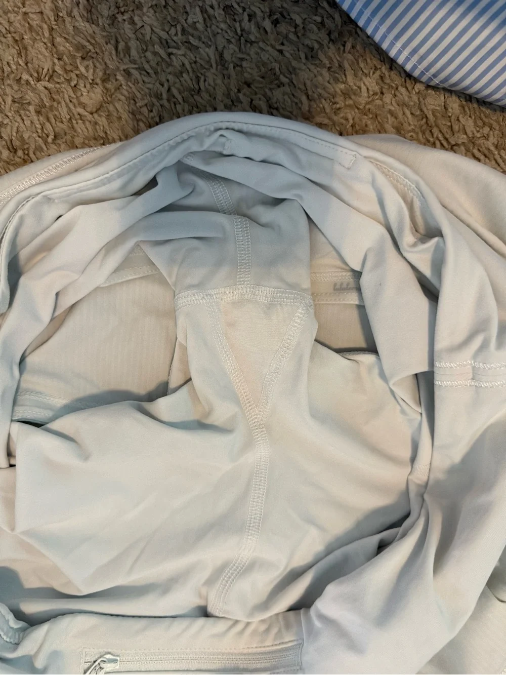 lululemon athletica White Athletic Skirt